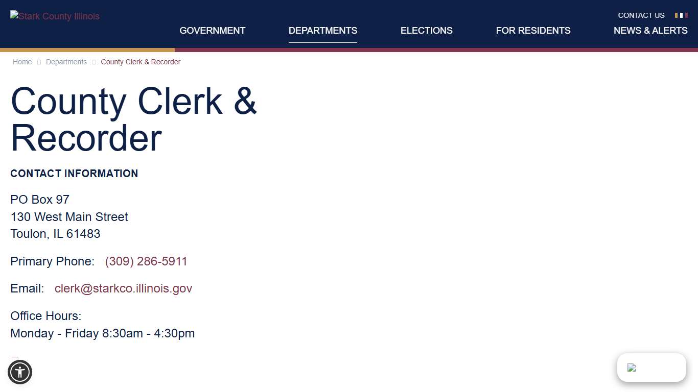 Office of County Clerk